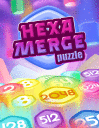 Hexa merge puzzle