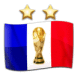Foot: Nouvelle étoile pour la France!