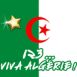 Foot: Drapeau "123...Viva Algérie!"