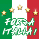 Foot: Drapeau "Forza Italia!"