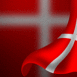 Danemark : Drapeau flottant