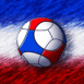 Pays-Bas : Ballon de foot sur drapeau