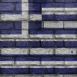 Mur aux couleurs de la Grèce