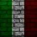 Mur aux couleurs de l'Italie