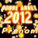 "Bonne année 2012"