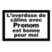 "L'overdose de clins... bonne pour moi"