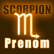 Non zodiaque scorpion