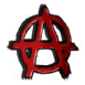 Symbole Anarchiste en rotation