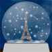 Boule  neige tour Eiffel