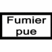 Avertissement "Fumier pue"