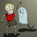 Squelette et fantme