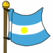 Argentine (drapeau flottant)