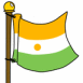 Niger (drapeau flottant)