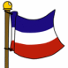 Yougoslavie (drapeau flottant)