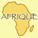 Afrique: carte avec mention "Afrique"