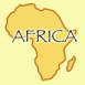 Afrique: carte avec mention "Africa"