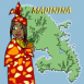 DOM: Martinique, carte avec titre "Madinina"