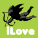 Cupidon stylis "iLove"