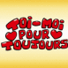 Texte ensoleill "Toi et moi pour toujours"