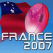 Ballon de rugby France 2007: Samoa