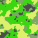 Camouflage vert fluo