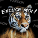 Tigre "Excuse-moi"