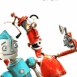 Robots le film: Fender et Rodney se prenant en photo